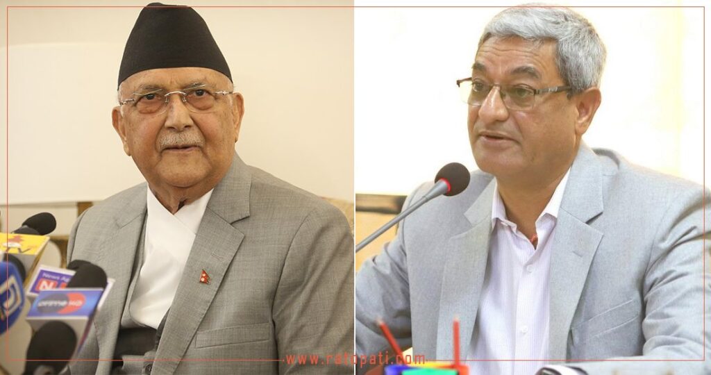 एमाले अध्यक्ष ओली र कांग्रेस नेता लेखकलाई बिहीबारभित्र  हिरासत मुक्त गर्न सर्वोच्चको आदेश