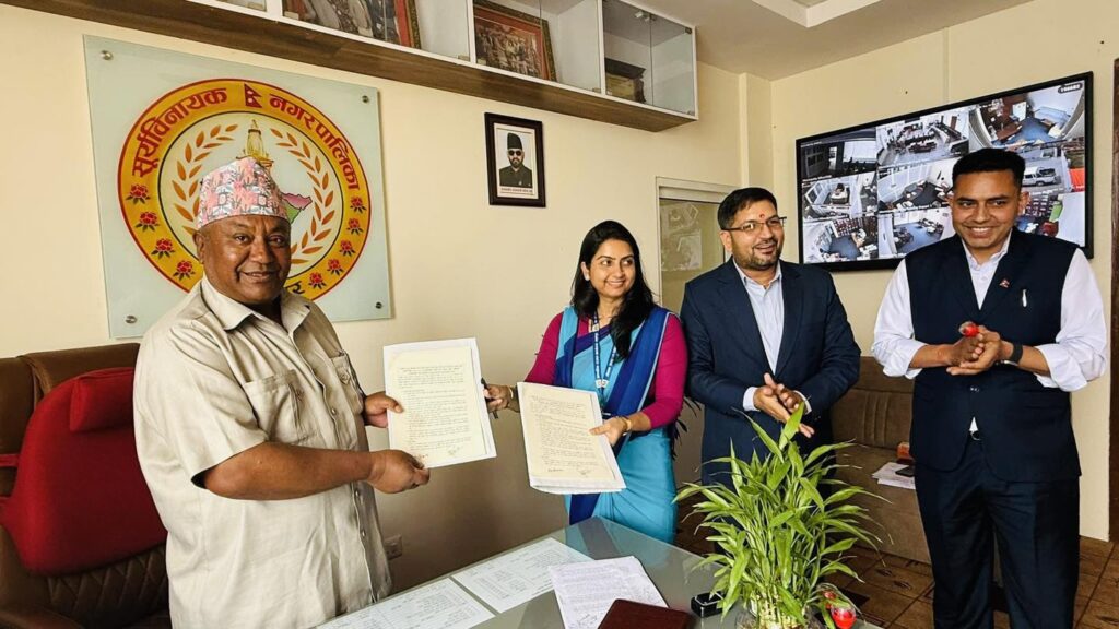 प्यान, भ्याटलगायत कर सम्बन्धी सेवा सूर्यविनायक नगरपालिकाबाटै प्रदान गरिने