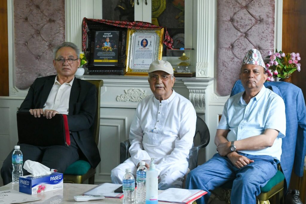 एमाले सचिवालय बैठकमा पार्टी र निर्वाचनको समिक्षा, बैठक भोली पुनः बस्ने